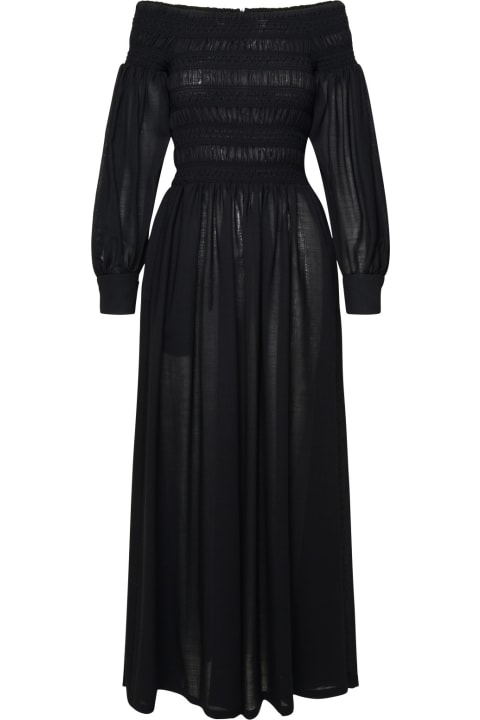 Max Mara Sale for Women Max Mara Black Virgin Wool Dress