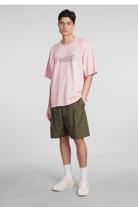 Laneus Topwear for Women Laneus T-shirt In Rose-pink Cotton