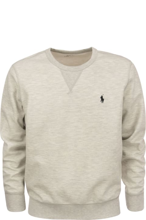Homeware Polo Ralph Lauren Double Knit Crew Neck Sweatshirt