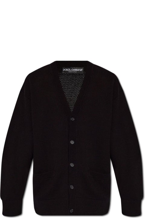 Sweaters for Men Dolce & Gabbana V-neck Cardigan