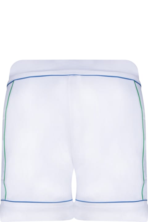 Casablanca Pants & Shorts for Women Casablanca White Casa Sport Cyclist Shorts