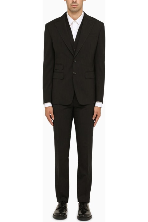 Fashion for Women Dsquared2 Single-breasted Pinstripe London Suit