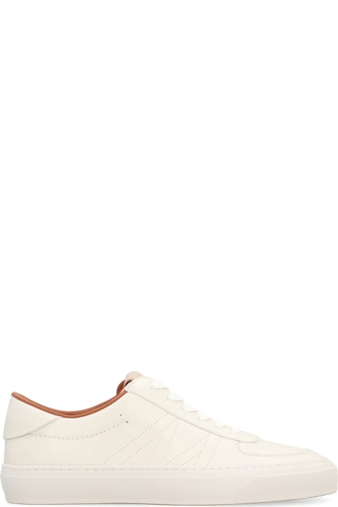 Shoes for Men Moncler Monclub Leather Low-top Sneakers