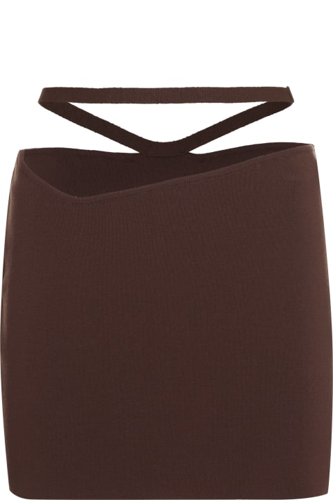 Homeware ANDREĀDAMO Knitted Mini Skirt