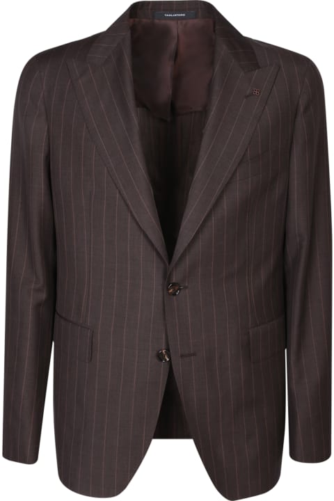 Tagliatore for Men Tagliatore Vesuvio Brown/beige Suit