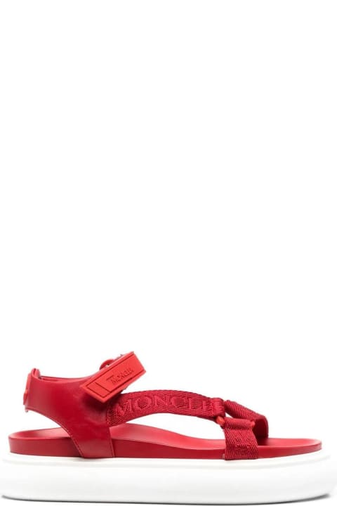 Sandals Sale for Women Moncler Multi-strap Flatform Sandal