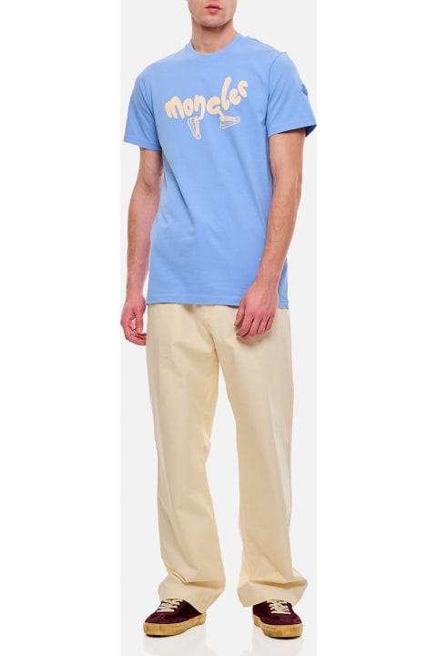 Moncler Topwear for Men Moncler Ss Cotton T-shirt