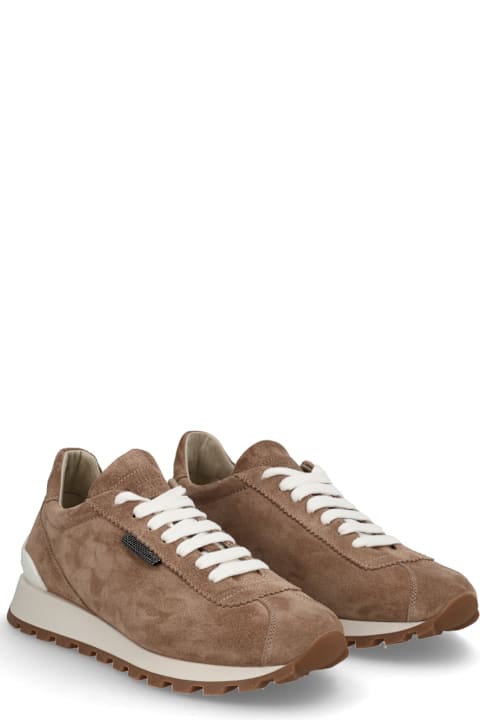 Brunello Cucinelli Suede Sneaker