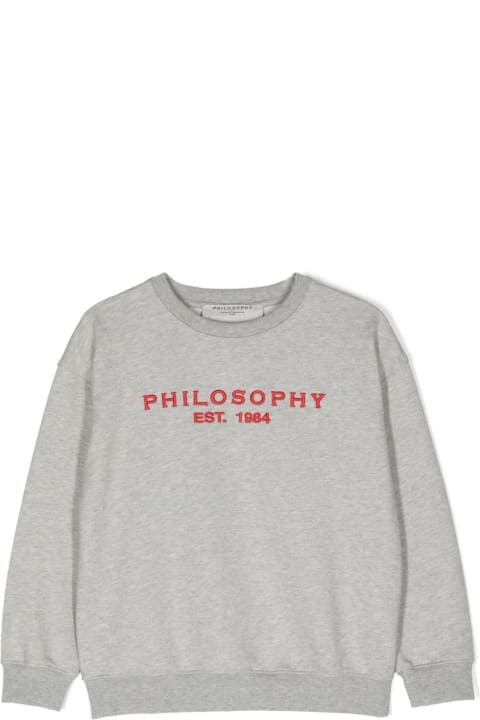 Sweaters & Sweatshirts for Girls Philosophy di Lorenzo Serafini Kids Felpa Con Logo