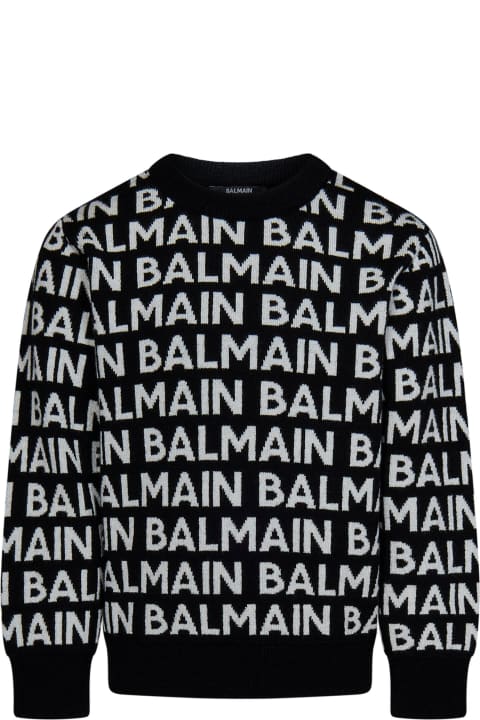 ガールズ Balmainのニットウェア＆スウェットシャツ Balmain Sweater