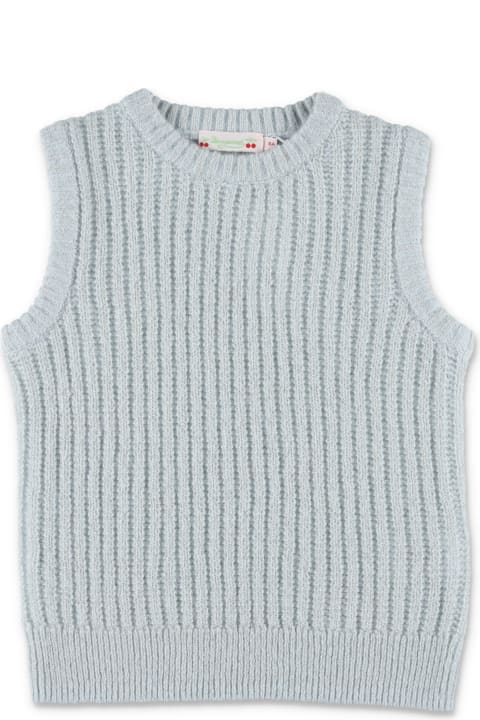 Topwear for Girls Bonpoint Vest Knit