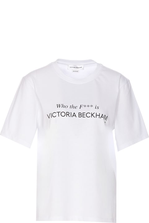 Victoria Beckham for Women Victoria Beckham Slogan T-shirt