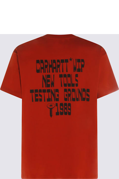 أدوات منزلية Carhartt Red Cotton T-shirt