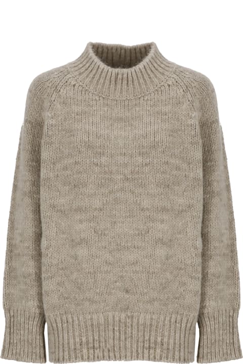 Maison Margiela Sweaters for Women Maison Margiela Chunky-knitted Crewneck Jumper