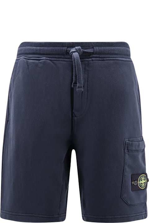 Stone Island Men Stone Island Organic Cotton Bermuda Shorts