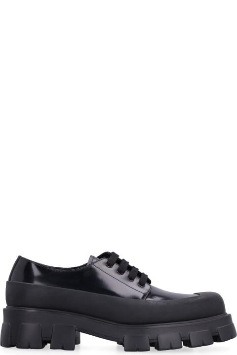 Leather Lace-up Derby Shoes