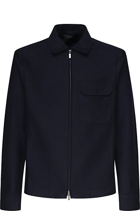 Zanone Clothing for Men Zanone Cotton Jacket With Zip