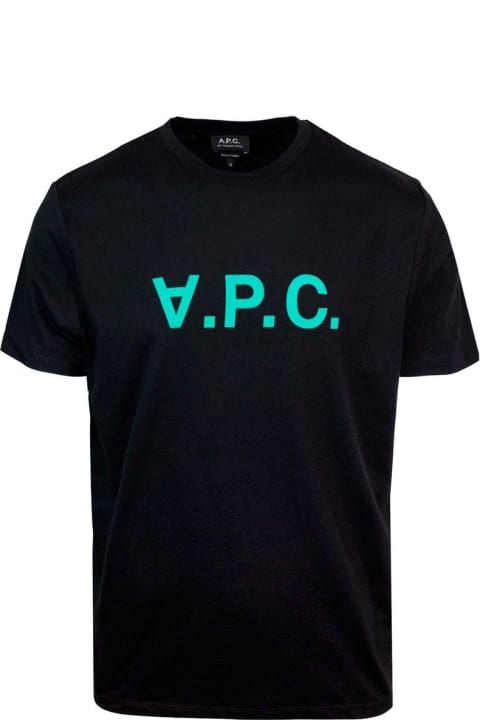 A.P.C. for Women A.P.C. Logo Detailed Crewneck T-shirt