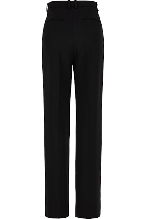 Saint Laurent Pants & Shorts for Women Saint Laurent Grain De Poudre Pants