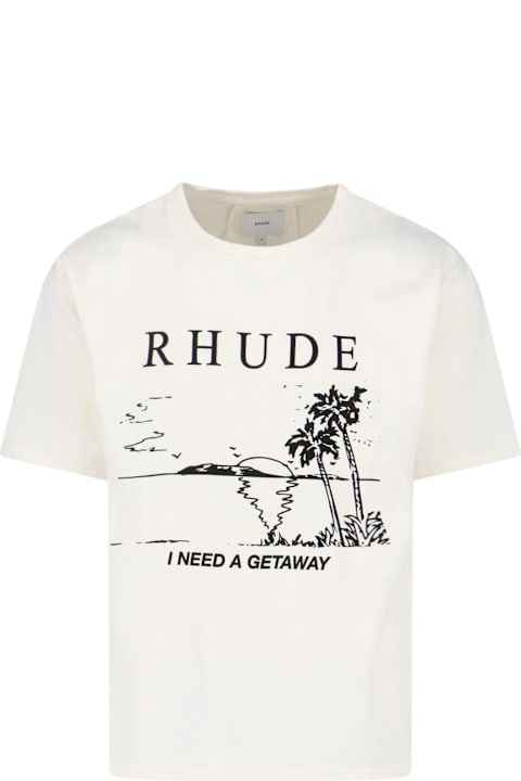Rhude for Kids Rhude "i Need A Getaway" T-shirt