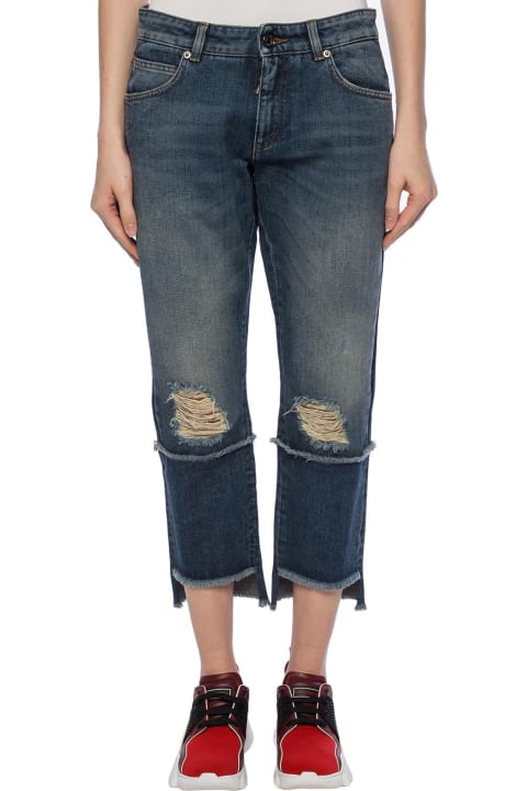 Jeans for Women Dolce & Gabbana Cropped Denim Jeans