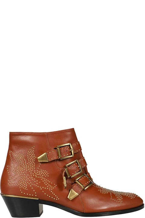 Chloé for Women Chloé Leather Susanna Boots