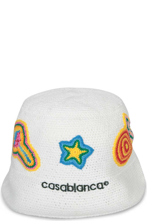 Casablanca إكسسوارات لـ السيدات Casablanca Bucket Crochet Hat
