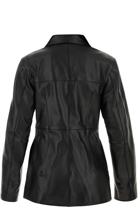 Totême for Women Totême Black Leather Blazer