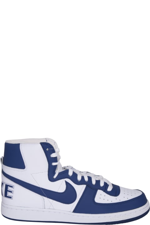 Comme Des Garçons Homme Plus Sneakers for Men Comme Des Garçons Homme Plus Sneakers High-top Nike Terminator White/blue