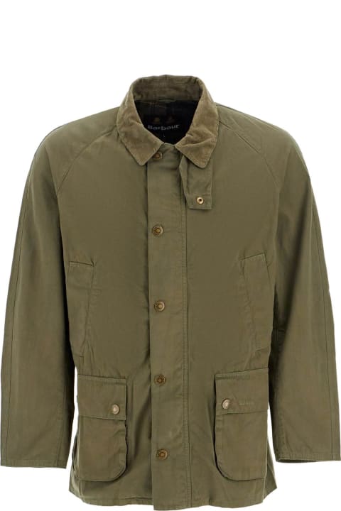 Barbour Shirts for Men Barbour Long Sleeved Buttoned Overshirt