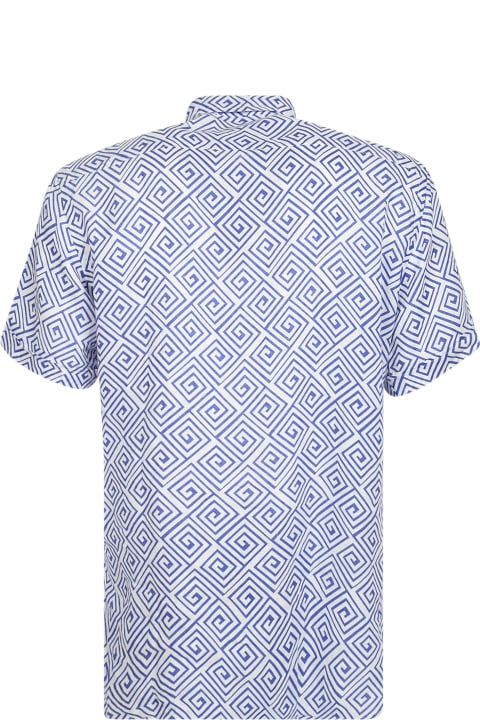 Geometric-print Shirt