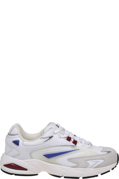 ウィメンズ D.A.T.E.のスニーカー D.A.T.E. Sn23 Sneakers In White Mesh And Leather
