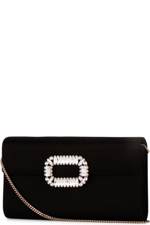 Roger Vivier Envelope Flap Sexy Choc Buckle