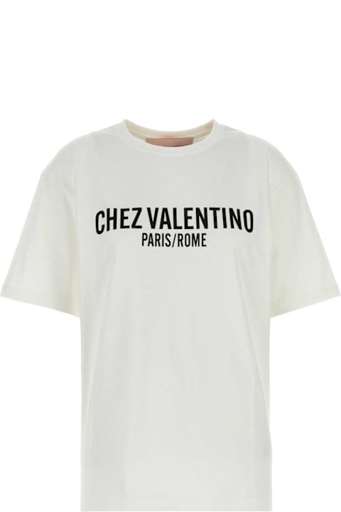 Homeware Valentino Garavani White Cotton T-shirt