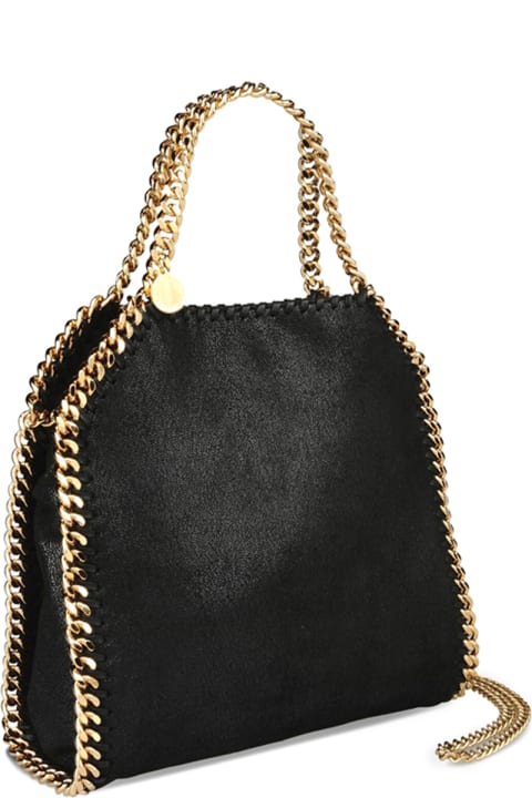 Stella McCartney Totes for Women Stella McCartney Mini Tote Eco Shaggy Deer W/gold Color Chain