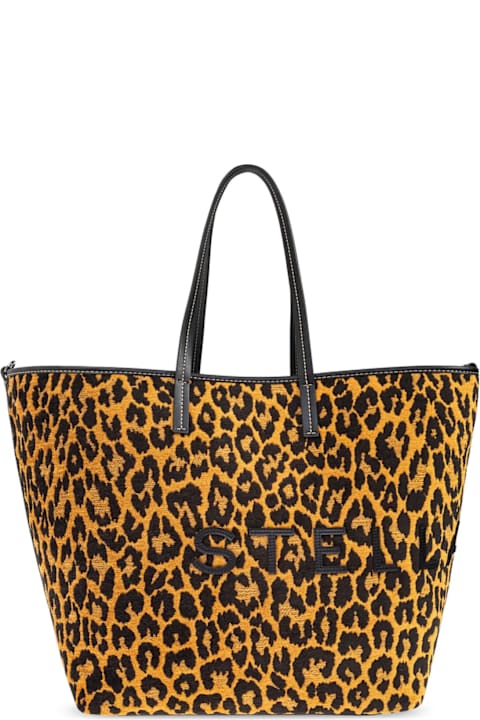 Stella McCartney Totes for Women Stella McCartney Stella Mccartney Animal-print Shopper Bag