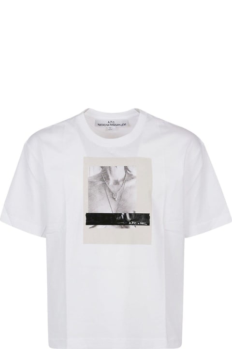A.P.C. Topwear for Women A.P.C. Graphic Printed Crewneck T-shirt