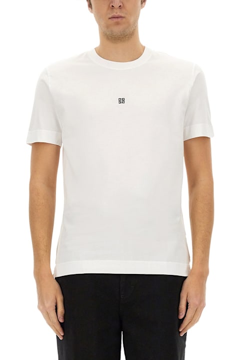 Clothing for Men Givenchy T-shirt With 4g Embroidery