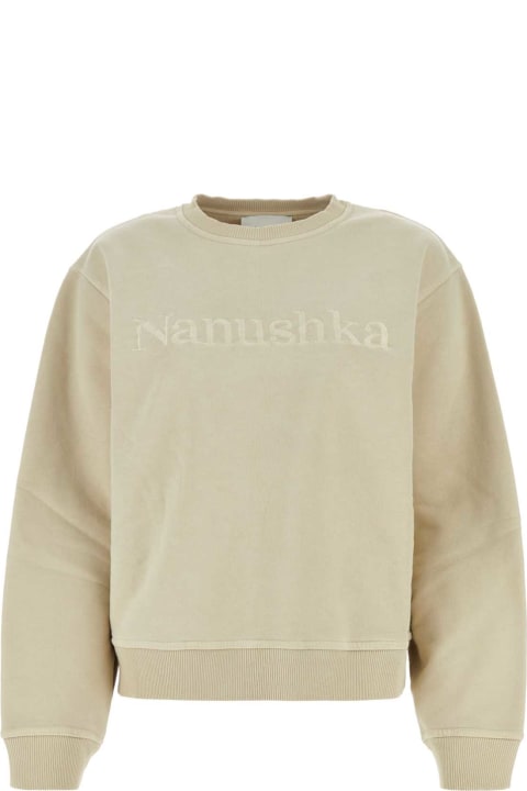 Nanushka Fleeces & Tracksuits for Women Nanushka Sand Cotton Sweatshirt