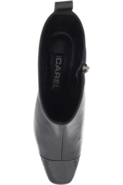 ウィメンズ新着アイテム Carel Leather Ankle Boots