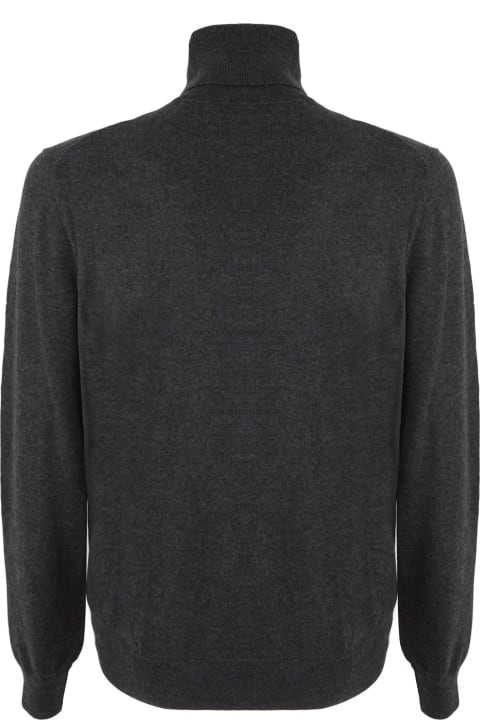 Sweaters for Men Isabel Marant Logo Intarsia-knitted High-neck Jumper