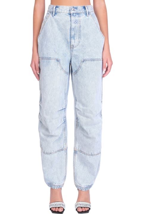 Jeans for Women Alexander Wang Jeans In Cyan Denim