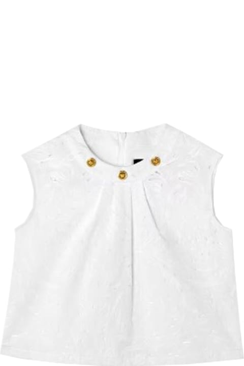Versace T-Shirts & Polo Shirts for Baby Girls Versace Sangallo Shirt