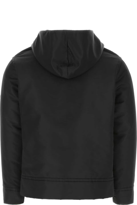 Sale for Men Valentino Garavani Black Nylon Sweatshirt