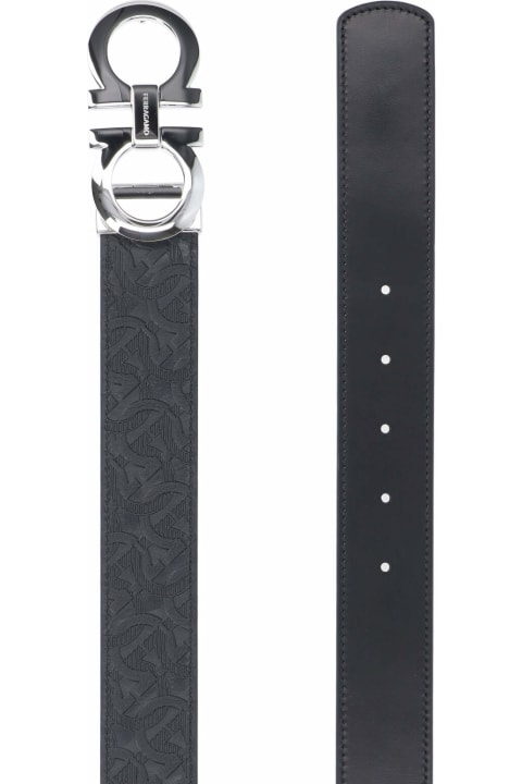 Ferragamo Belts for Men Ferragamo 'gancini' Reversible Belt