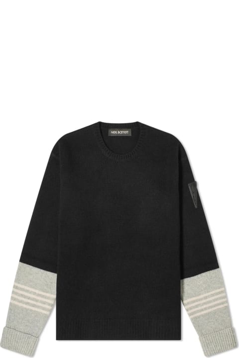 Neil Barrett Sweaters for Men Neil Barrett Wool And Cashmere Sweater