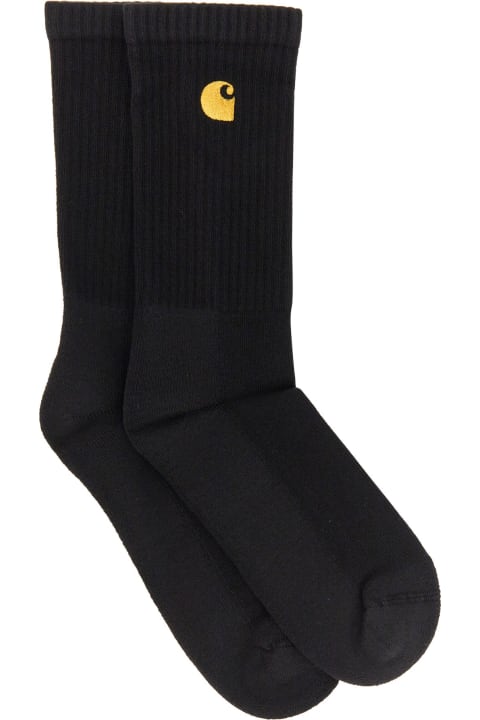 メンズ アンダーウェア Carhartt Socks With Logo Embroidery