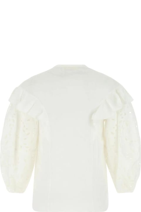 Sale for Women Chloé Ivory Linen Blouse