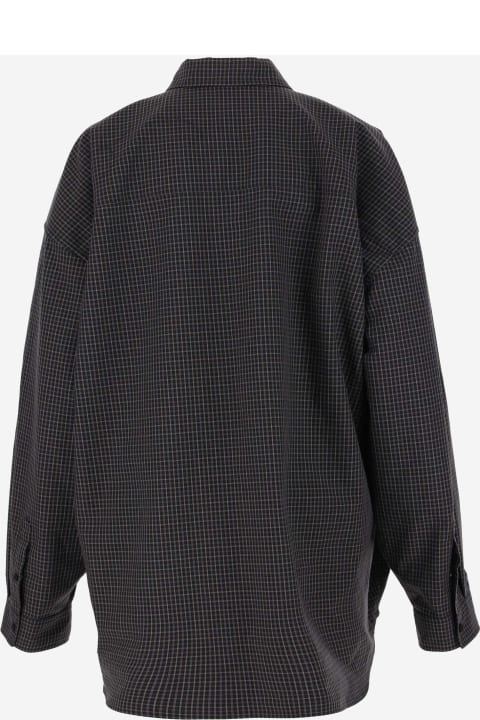 Homeware Balenciaga Checkered Overshirt
