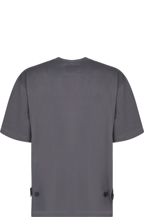 Sacai for Men Sacai Grey Cotton T-shirt